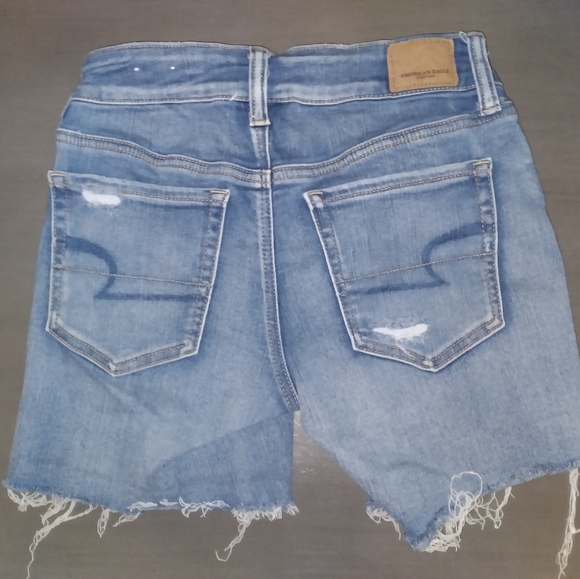 American Eagle 🦅 Next Level Stretch X Shorts | Size 4 | Embroidered Pockets - Picture 5 of 5